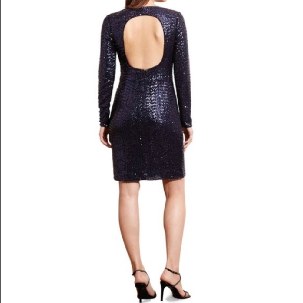 🚨NWT Lauren Ralph Lauren Sequin Bodycon Dress🚨 - Picture 7 of 8